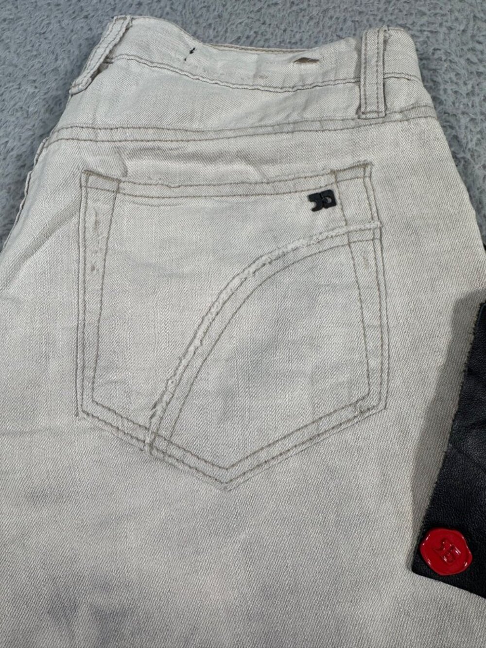 Joes Brixton Mens W30 Tie-Dye Linen Pants 90s Y2K Lightweight Beach Comfort - Picture 12 of 14
